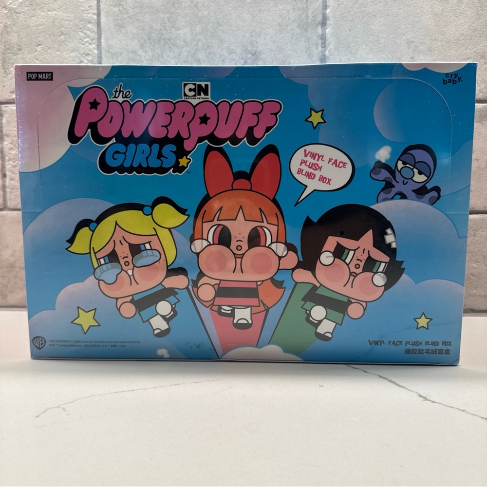 Pop Mart Crybaby × Powerpuff Girls Series Plush Assortment Box Sealed Box
